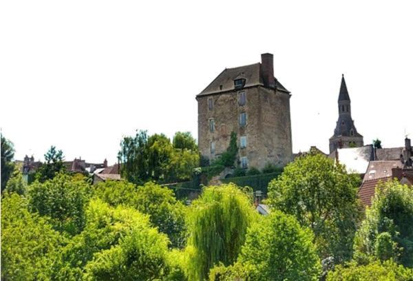 Les Riottes - Maison victorienne La Châtre Extérieur photo